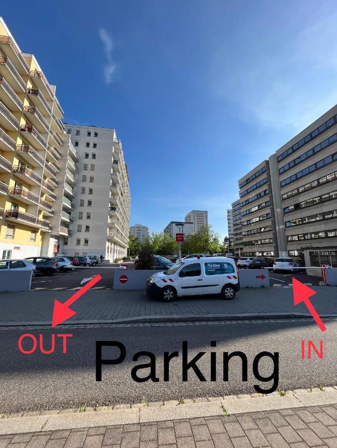 Appartement 6 Personnes Strasbourg Proche Centre Ville & Parking ภายนอก รูปภาพ